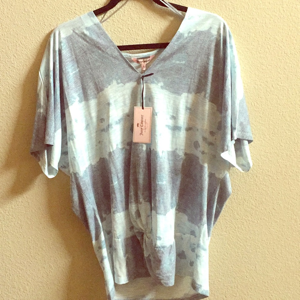 XL NWT Juicy Couture Dolman style Knot shirt